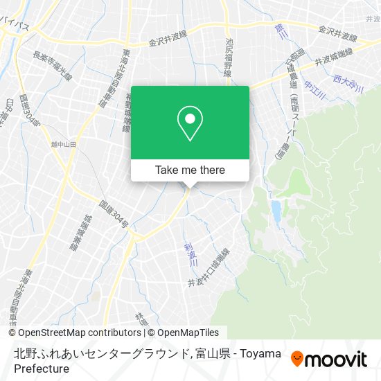 北野ふれあいセンターグラウンド map