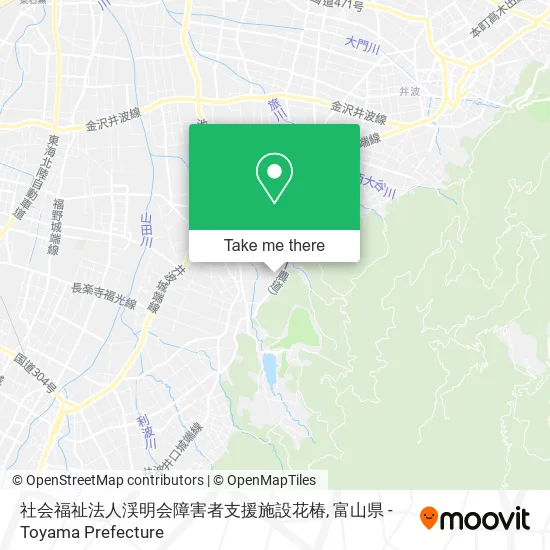 社会福祉法人渓明会障害者支援施設花椿 map