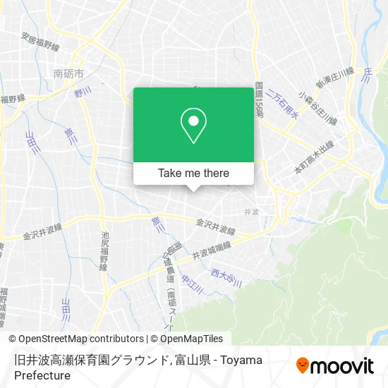 旧井波高瀬保育園グラウンド map