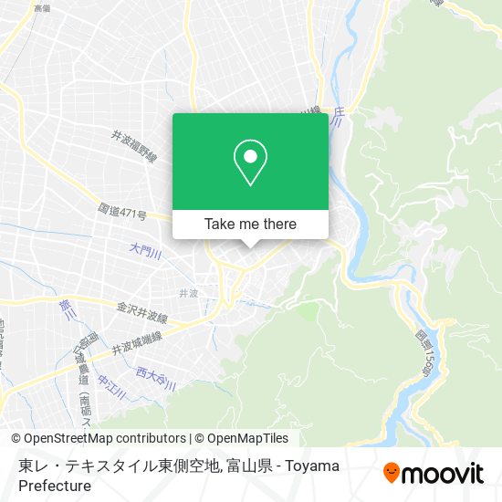 東レ・テキスタイル東側空地 map