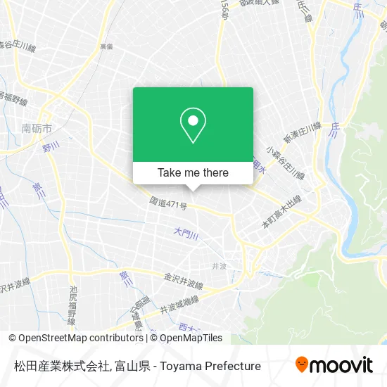 松田産業株式会社 map