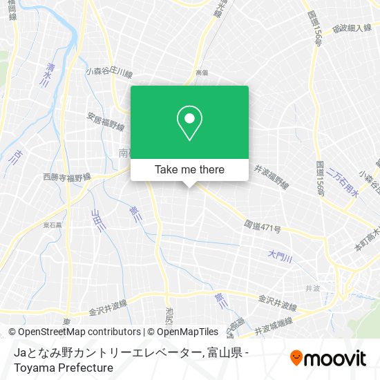 Jaとなみ野カントリーエレベーター map