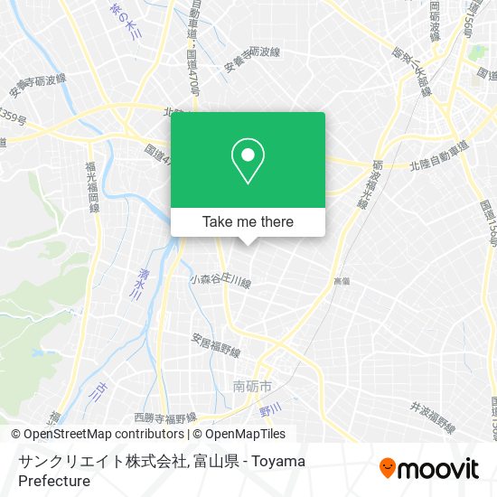 サンクリエイト株式会社 map