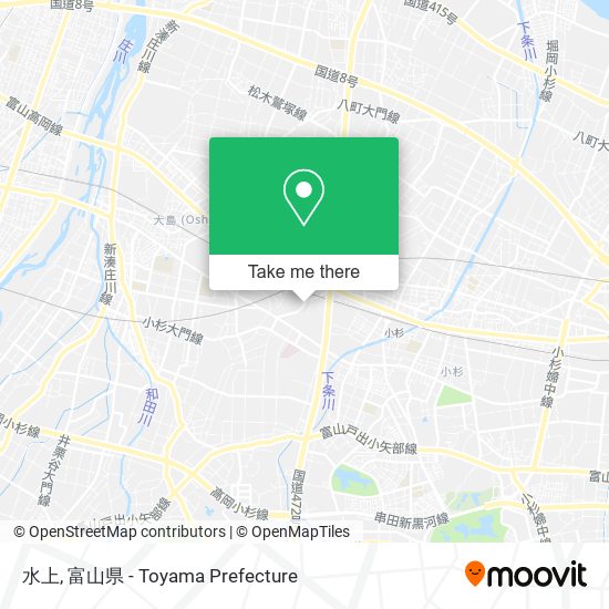 水上 map