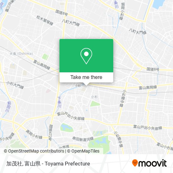 加茂社 map