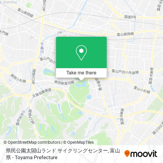 県民公園太閤山ランド サイクリングセンター map