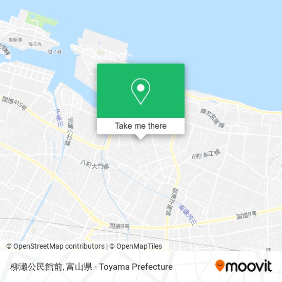 柳瀬公民館前 map