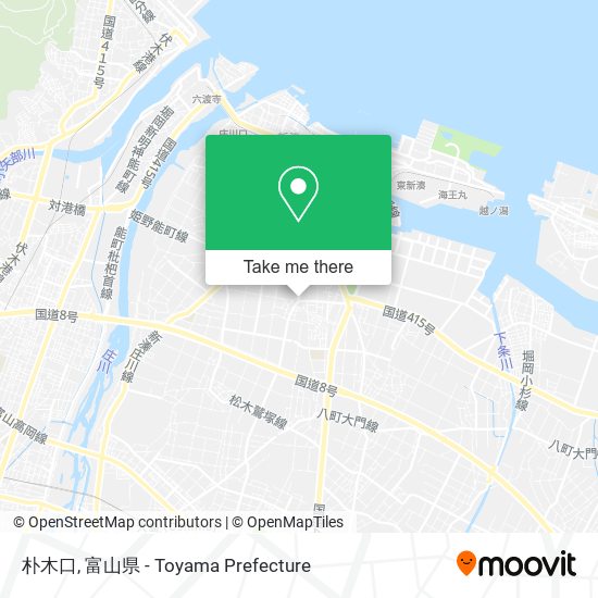 朴木口 map