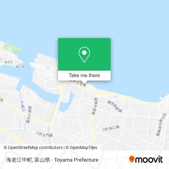 海老江中町 map