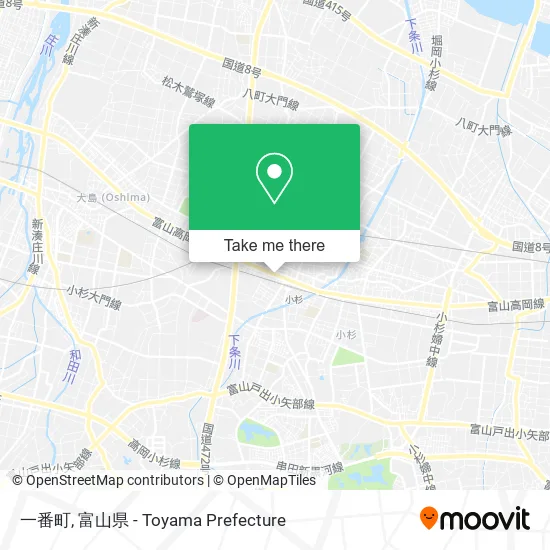 一番町 map