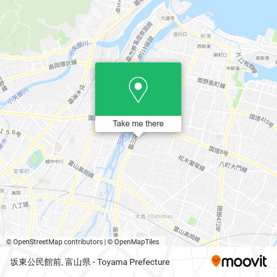 坂東公民館前 map