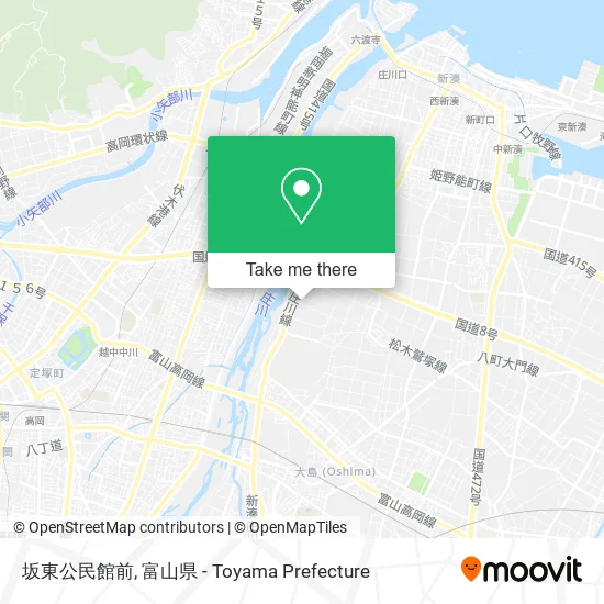 坂東公民館前 map
