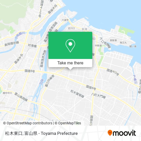 松木東口 map