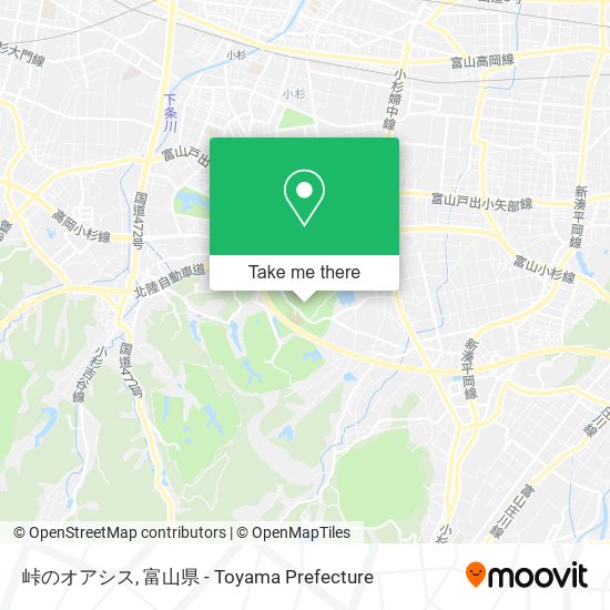 峠のオアシス map