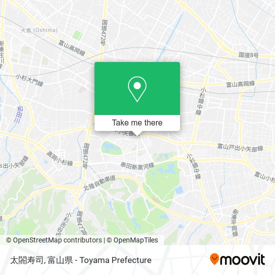 太閤寿司 map