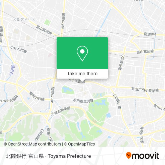 北陸銀行 map