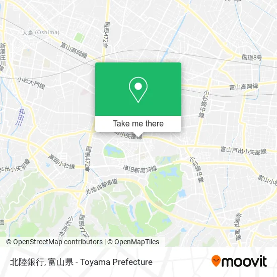 北陸銀行 map