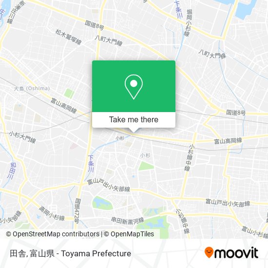 田舎 map