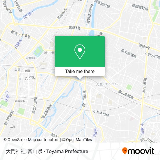 大門神社 map