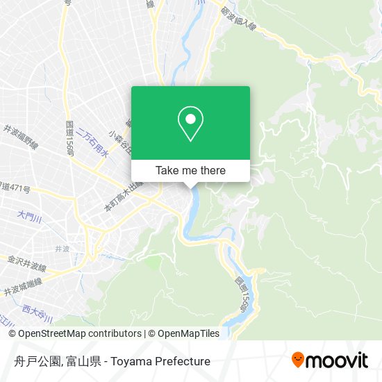 舟戸公園 map