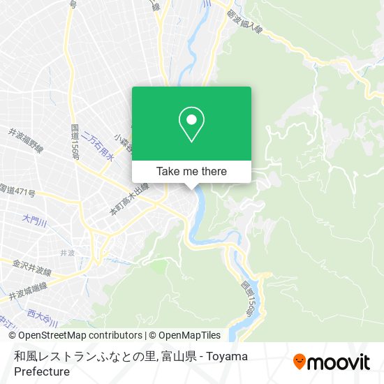和風レストランふなとの里 map