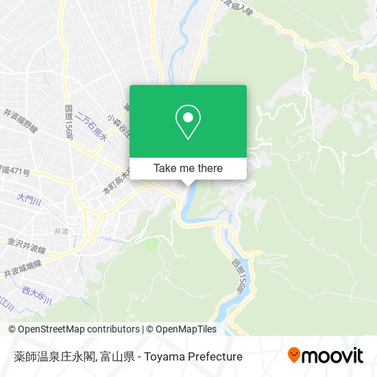 薬師温泉庄永閣 map