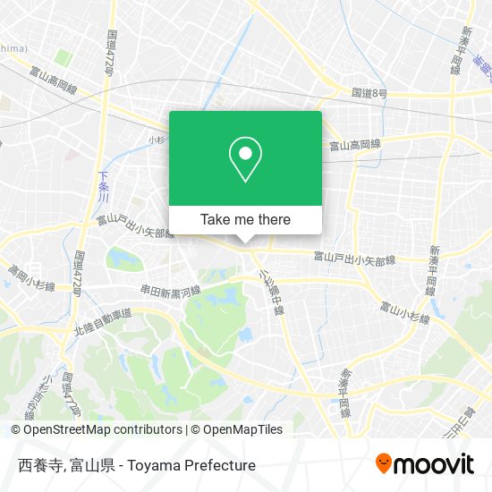 西養寺 map