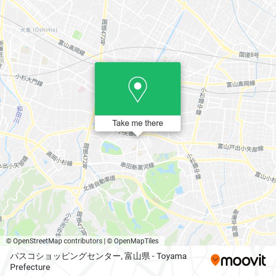 パスコショッピングセンター map