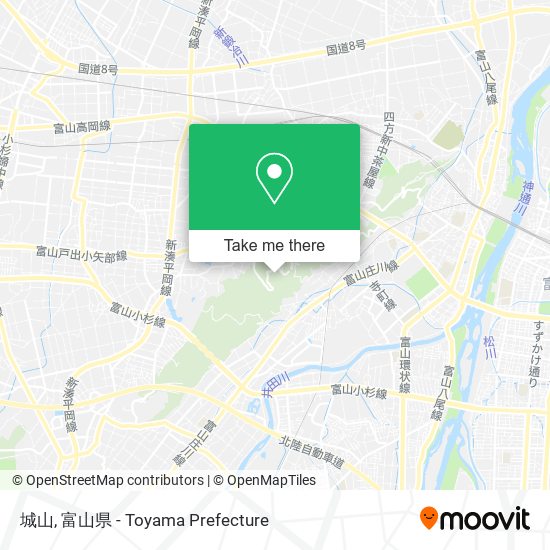 城山 map