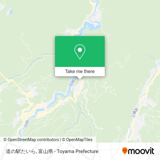 道の駅たいら map