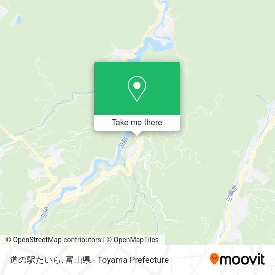 道の駅たいら map
