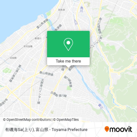 有磯海Sa(上り) map