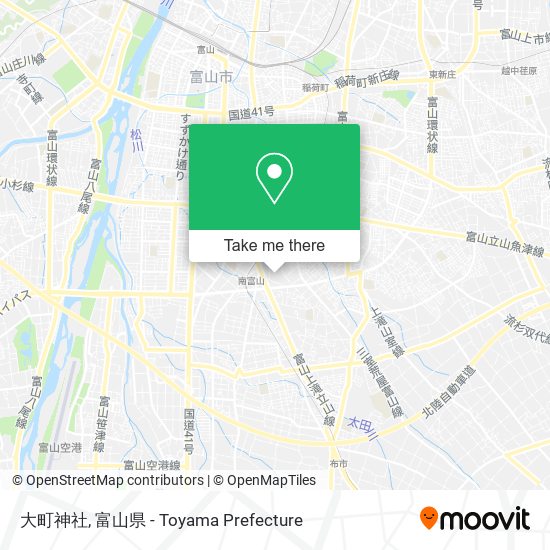 大町神社 map