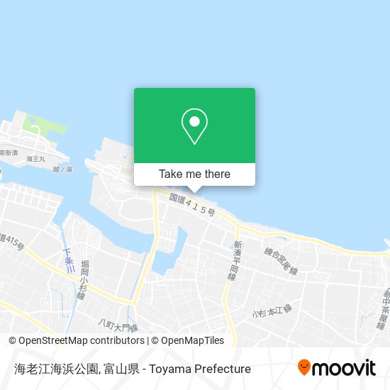 海老江海浜公園 map