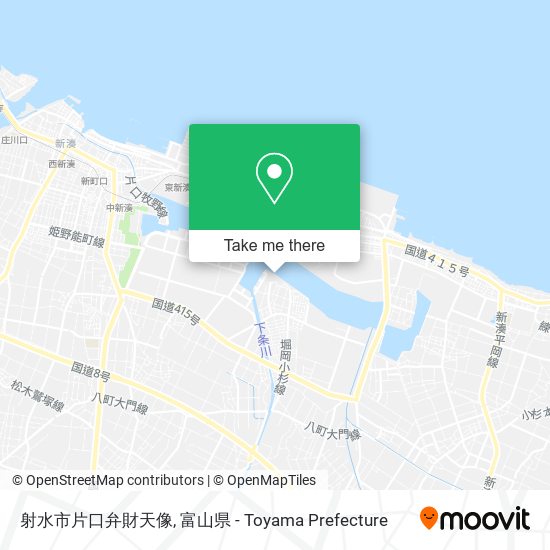 射水市片口弁財天像 map
