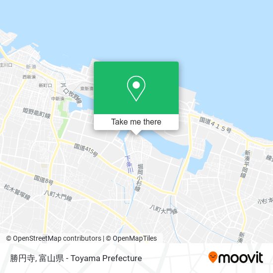 勝円寺 map