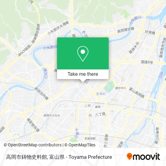 高岡市鋳物史料館 map