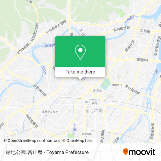 緑地公園 map