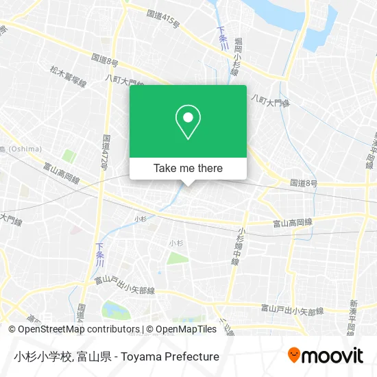 小杉小学校 map