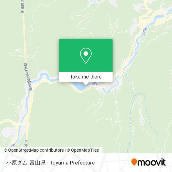 小原ダム map