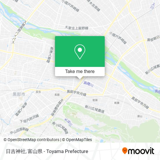 日吉神社 map