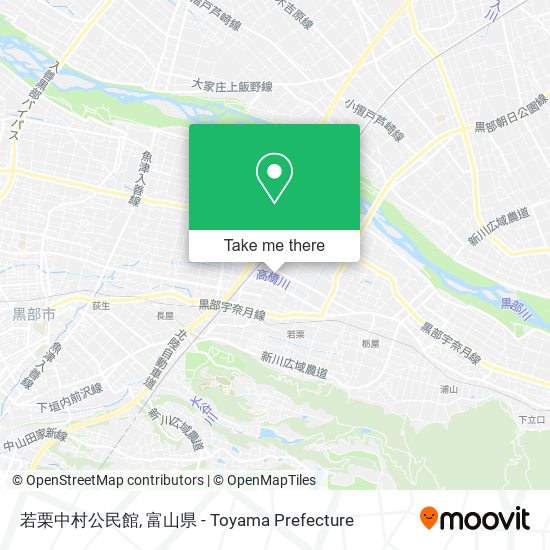 若栗中村公民館 map
