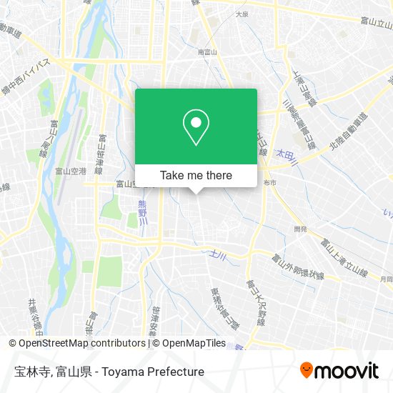 宝林寺 map