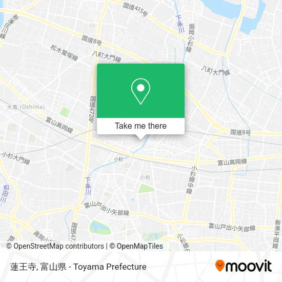 蓮王寺 map
