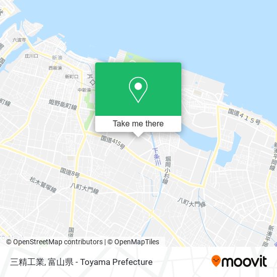 三精工業 map