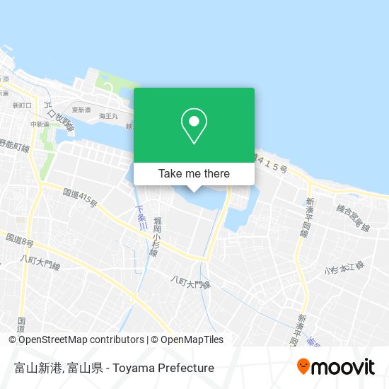 富山新港 map