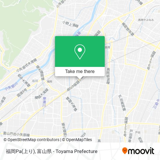 福岡Pa(上り) map