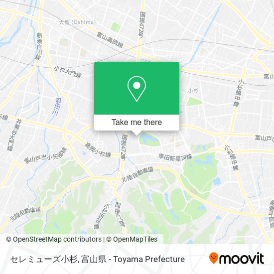 セレミューズ小杉 map