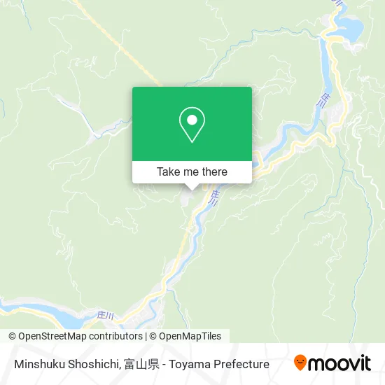 Minshuku Shoshichi map