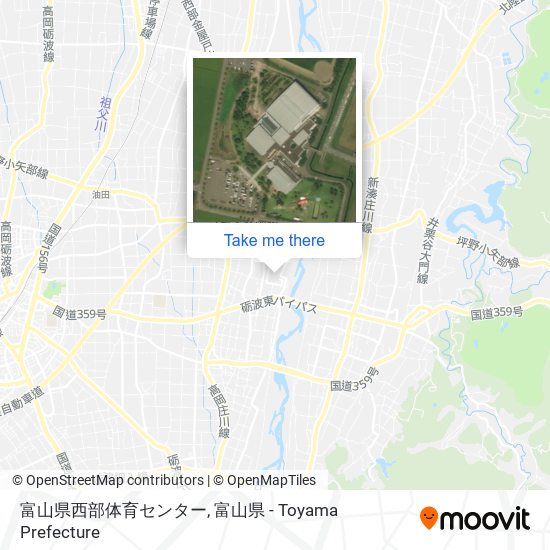富山県西部体育センター map